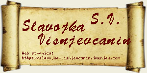 Slavojka Višnjevčanin vizit kartica
